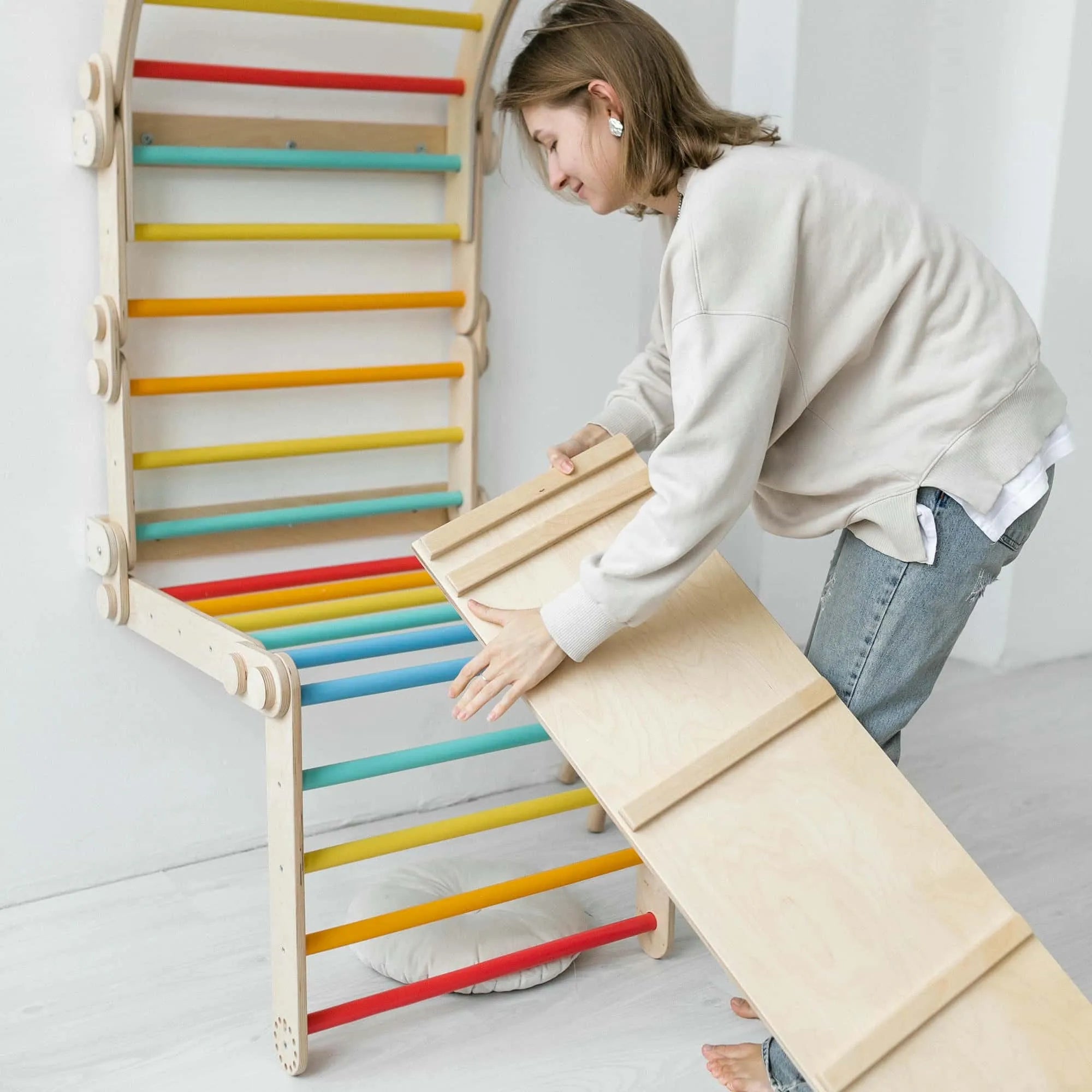 Fixations murales pour l'Ensemble d’escalade BusyKids
