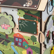 Busy board Maisonnette éducative en bois - FARM