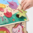 Busy board Maisonnette éducative en bois - PRINCESS