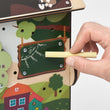 Busy board Maisonnette éducative en bois - FARM