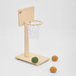 BusyKids Panier de basket enfant en bois à poser au sol