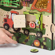 Busy board Maisonnette éducative en bois - FARM