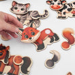 Puzzle éducatif en bois BusyKids - Animaux, 30 pièces