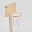 BusyKids Panier de basket enfant en bois à poser au sol