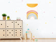 BusyKids Tableau sur toile RAINBOW pour la chambre d’enfant