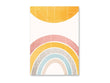 BusyKids Tableau sur toile RAINBOW pour la chambre d’enfant