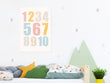 BusyKids Tableau sur toile NUMBERS pour la chambre d’enfant