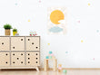 BusyKids Tableau sur toile SUN pour la chambre d’enfant