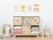 BusyKids Tableau sur toile SUN pour la chambre d’enfant