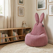 Pouf pour enfant Mommy Rabbit – velours côtelé FEEL doux et résistant