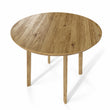 BusyKids Table ronde en chêne massif