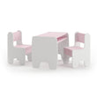 Ensemble de meubles pour enfants TIMI: table avec une ou deux chaises