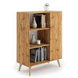 Commode FONDI style loft avec pieds en bois