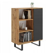 Commode FONDI style loft avec pieds en métal