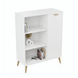 Commode FONDI style loft avec pieds en bois