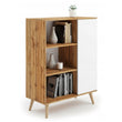 Commode FONDI style loft avec pieds en bois