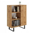 Commode FONDI style loft avec pieds en métal