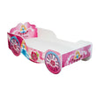 Lit enfant PRINCESS avec motif et matelas - 140 x 70 / 160 x 80 cm