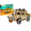 Maquette 3D en bois Véhicule tout-terrain militaire BusyKids