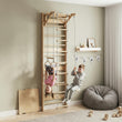 Kit Complet BusyKids EVERGYM MAX 6-en-1 : Espalier, Bureau et Accessoires