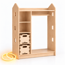 Armoire et boîtes