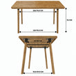 Table rectangulaire BusyKids en chêne massif