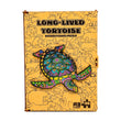 Puzzle en bois à formes Tortue longévive A3 BusyKids
