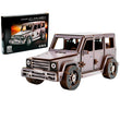 Maquette 3D en bois SUV de luxe BusyKids