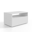 Table basse LINO avec roulettes et tiroir – table basse moderne pour salon