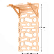 BusyKids Climbway DUO – deux panneaux d’escalade modulaires avec barre de traction