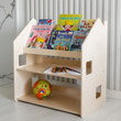 Étagère Montessori 2 en 1 polyvalente