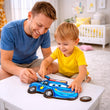 Puzzle en bois Voiture de police BusyKids