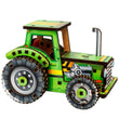 Maquette 3D en bois Tracteur turbo BusyKids
