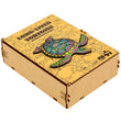 Puzzle en bois à formes Tortue longévive A3 BusyKids