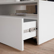 Table basse LINO avec roulettes et tiroir – table basse moderne pour salon