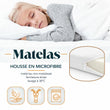 Matelas en mousse pour enfants 70 × 140 / 80 × 160 cm