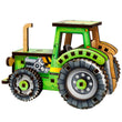 Maquette 3D en bois Tracteur turbo BusyKids