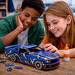 Maquette 3D en bois Voiture sportive type muscle car BusyKids