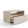 Table basse LINO avec roulettes et tiroir – table basse moderne pour salon