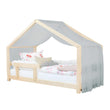 Baldachin en chiffon léger BusyKids pour le lit en forme de maison MIMI-HOUSE