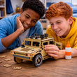 Maquette 3D en bois Véhicule tout-terrain militaire BusyKids