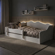 Lit Montessori au sol EMMA 140 × 70 / 160 × 80 cm – Blanc
