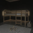 BusyKids Lit mezzanine bas LUFFY avec échelle 90 x 200 cm