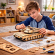 Maquette 3D en bois Abrams BusyKids