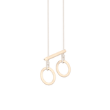Anneaux de Gymnastique en Bois pour Espalier BusyKids EVERGYM – Agrès Sportifs