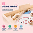 BusyKids Dynamic Arena – Hockey de table en bois pour toute la famille