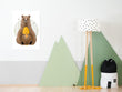 BusyKids Tableau sur toile BEAR pour la chambre d’enfant
