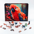 Puzzle en bois Perroquet BusyKids