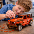Maquette 3D en bois Véhicule tout-terrain BusyKids