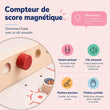 BusyKids Dynamic Arena – Hockey de table en bois pour toute la famille